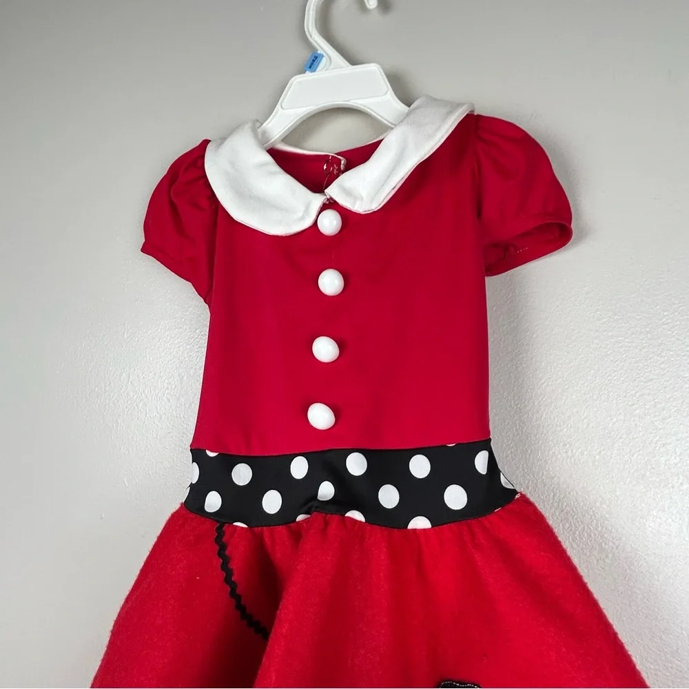 Halloween Costume Girls XS Cosplay 50s Poodle Skirt Sock‎ Hop Spirit Week Dress
